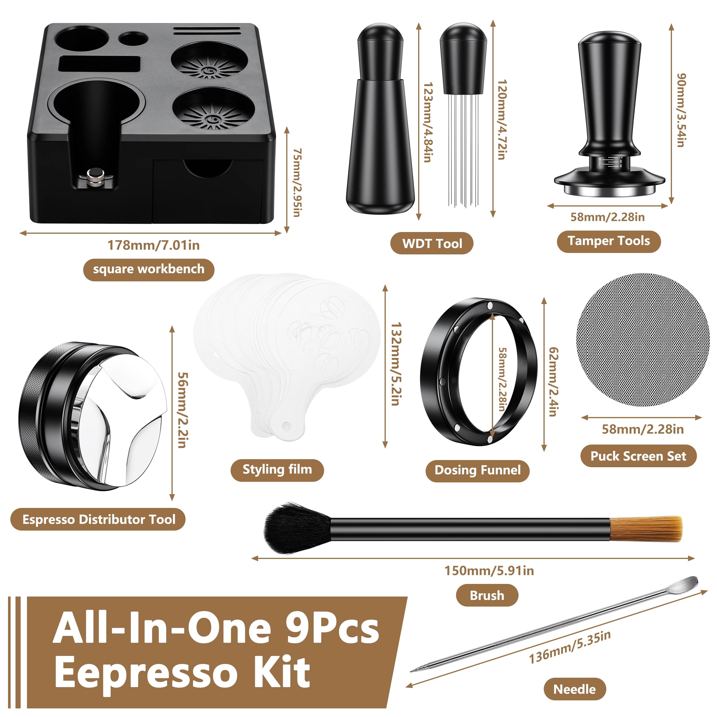 Espresso Accessories Kit Pack