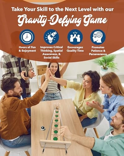 Wooden Shoot the Moon Game - Kid 2 pieces