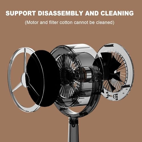 Desktop Extractor Hood - Rechargeable 3000mAh 2-Speed