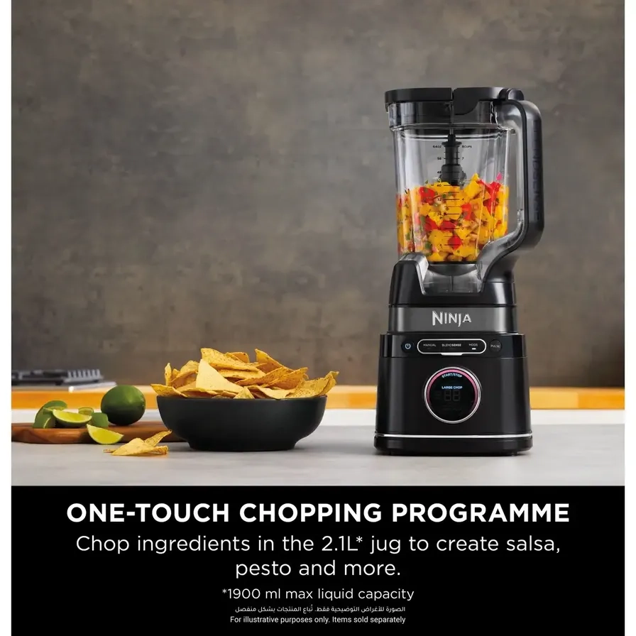 Detect Power Blender Pro - BlendSense Technology 2-in-1 Jug & Single-Serve 15+ Functions