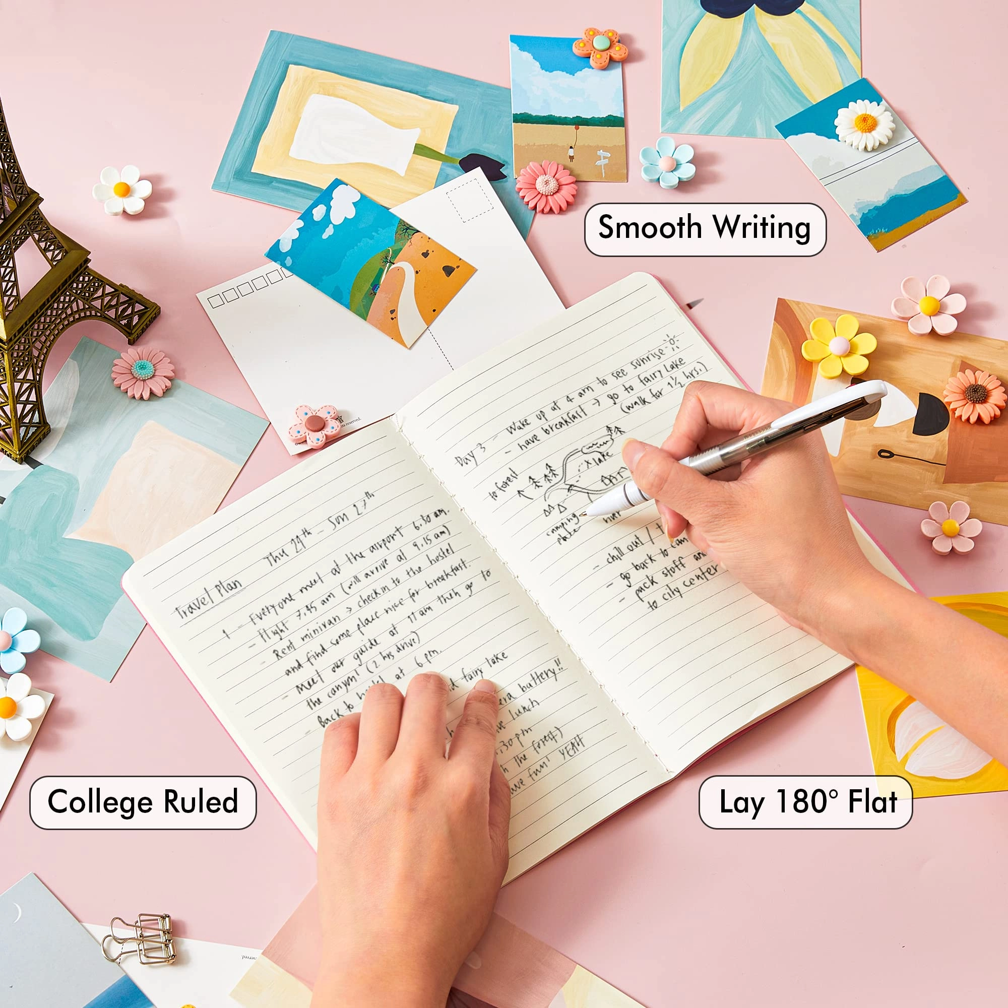 Soft Cover Notebook A5 Softcover - Lined 46 Sheets