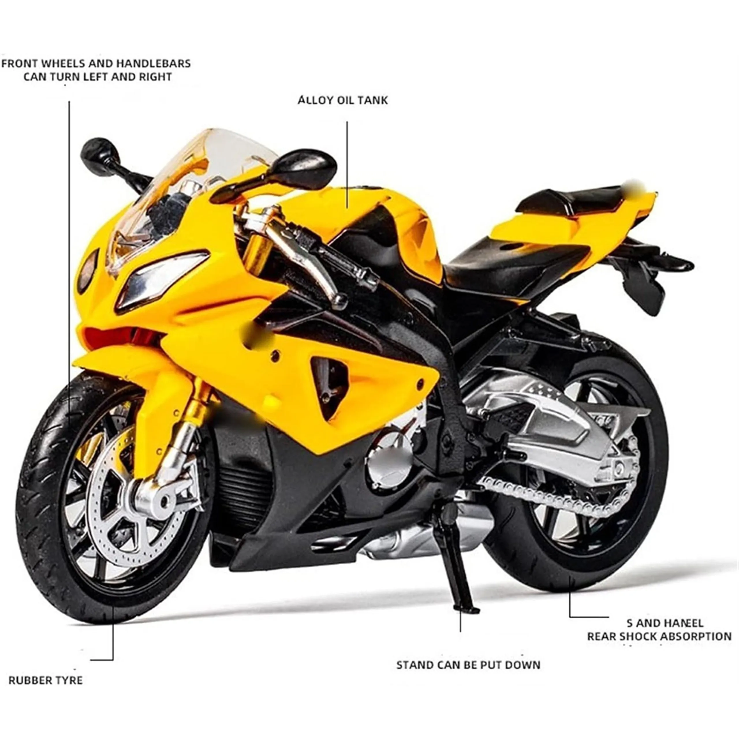 BMW S1000RR - 1:12 Die-Cast