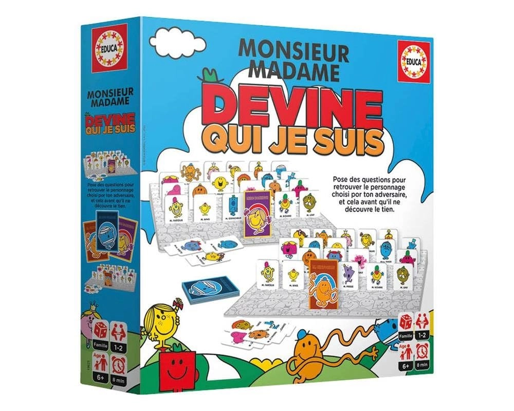 Educa Guess Who I Am Mr Madam Puzzle (19625) - 1 pcs