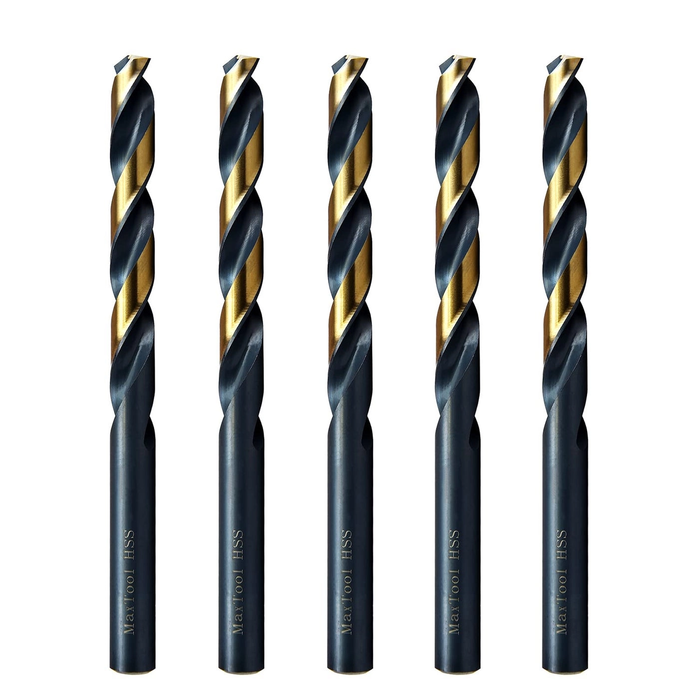 MaxTool Twist Drill Bits - HSS M2 5pcs 0.257"