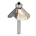 Chamfer Router Bit - 45 Degree 1/4" Shank 7/8" Cutting Height