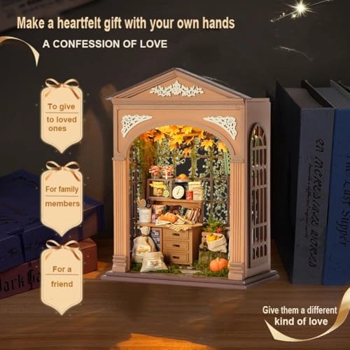 Miniature Wooden Dollhouse Furniture Kit - Creative Room 1:24