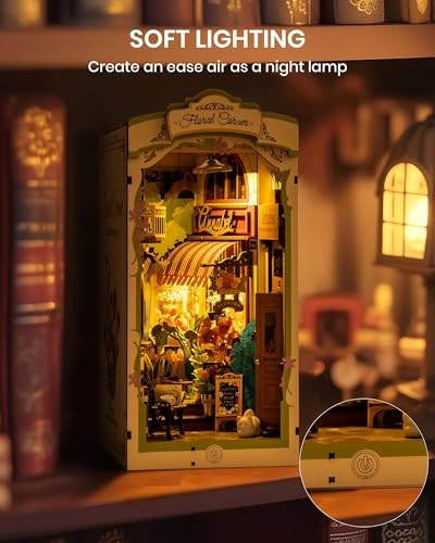 The Magic Study - DIY Miniature House Kit LED Lights