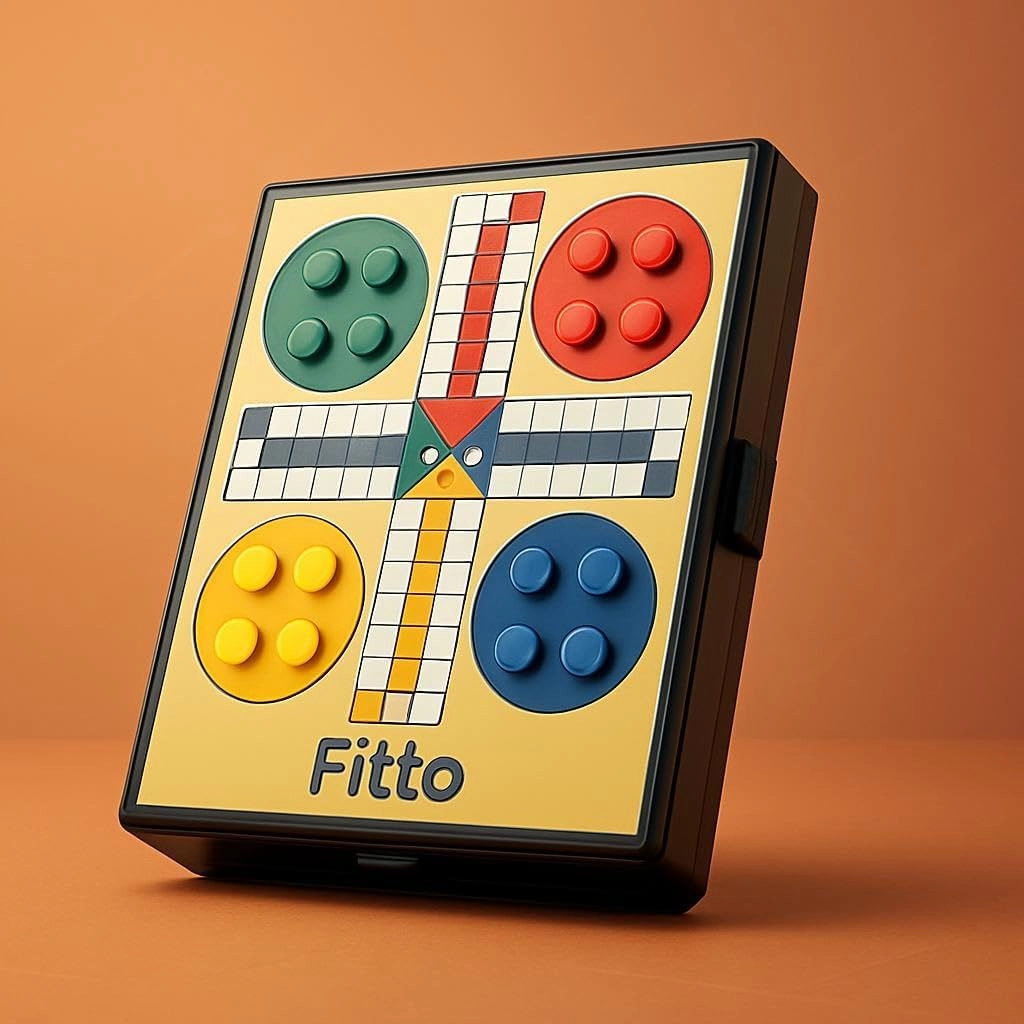 Ludo Travel Game - Compact Lightweight