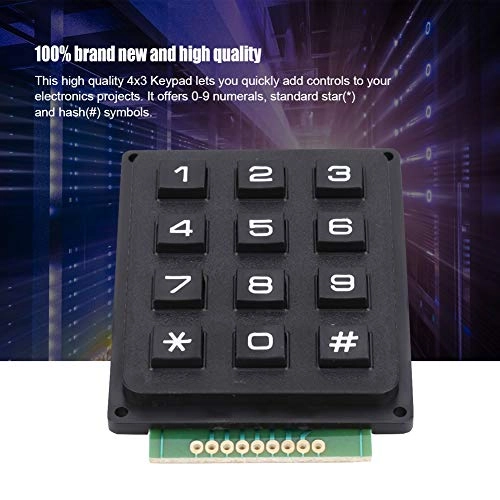 3x4 Matrix Keypad - Wired