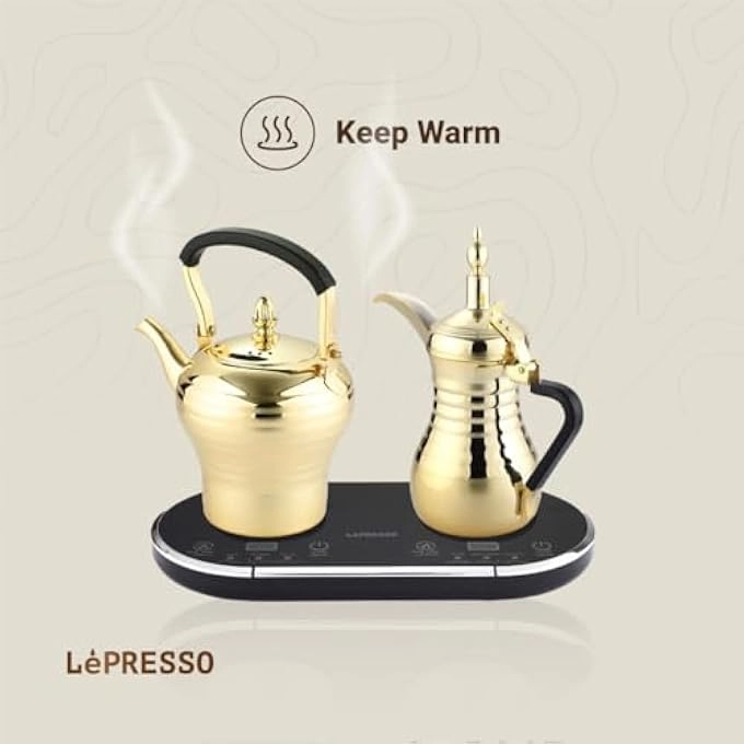 Dallah Dual Pot Arabic Coffee Maker LPARCTMSL