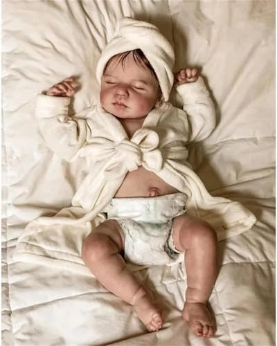 LOULOU Reborn Baby Doll - 20 Inch Full Silicone Boy Ages 3+