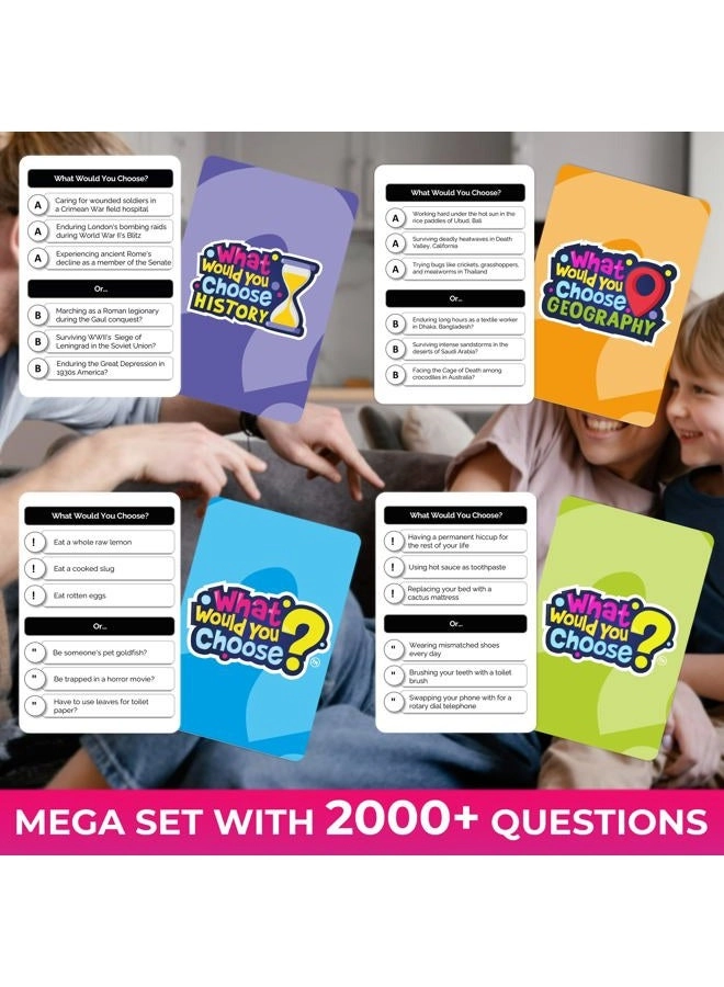 What Would You Choose - 4 Set Card Game