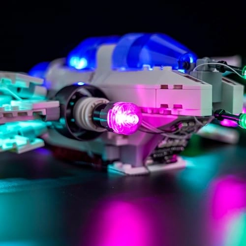 Led Light Kit Compatible with Lego ARC-170 Starfighter - Yellow 5V