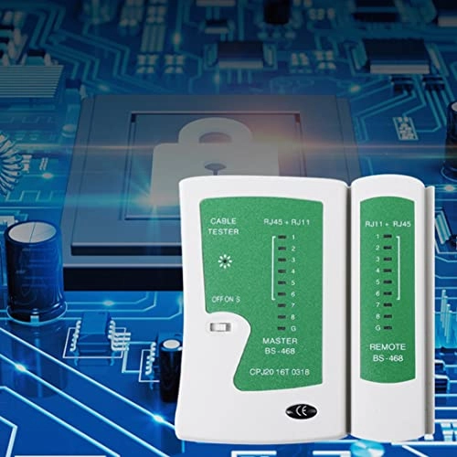 Portable professional network cable tester - RJ45 RJ11 RJ12 CAT5 U