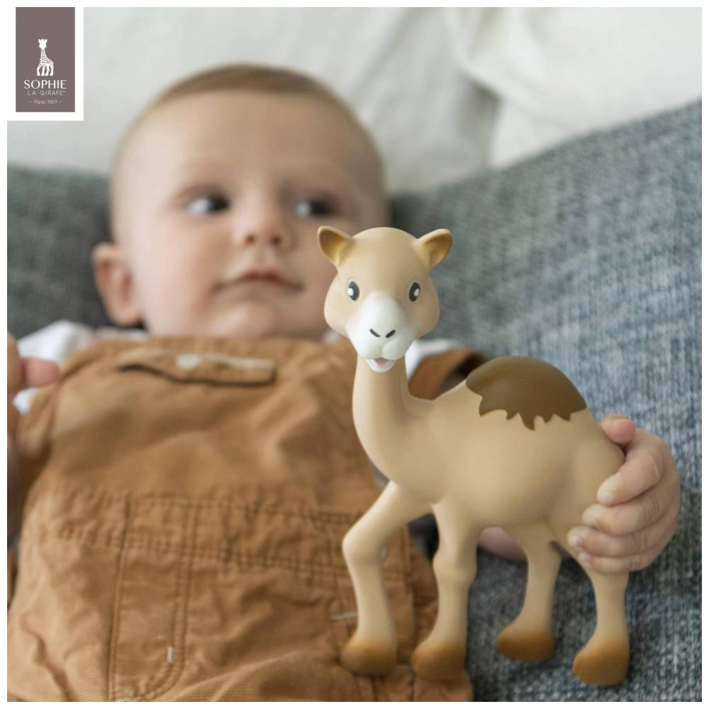 Il Etait Une Fois Al'Thir - Suitable for 0 month & above 100% NATURAL RUBBER multi-color dromedary