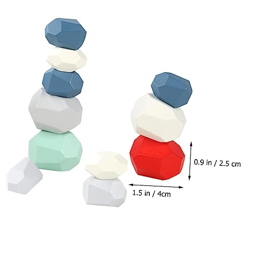 Wooden Building Blocks - 16 pcs