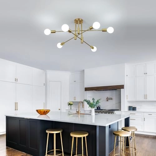 Sputnik Industrial Chandelier