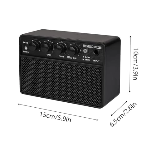 Electric Guitar Amp - 10W Rechargeable 3.7V 2000mAh