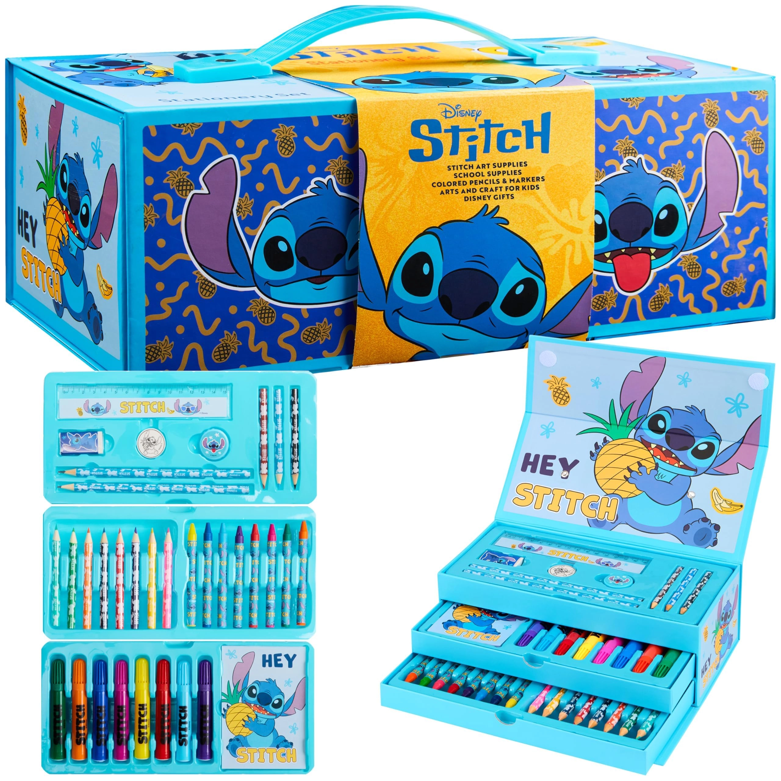Cerdá Art Set - 30 Plus Pcs Blue Stitch