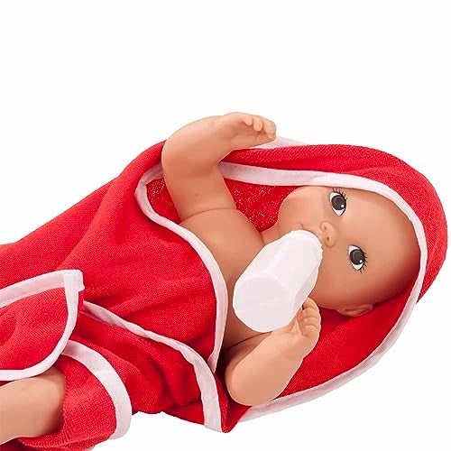 Aquini Boy Bath Baby Doll - 13" Drink & Wet Anatomically Correct Ages 18 months+ Set