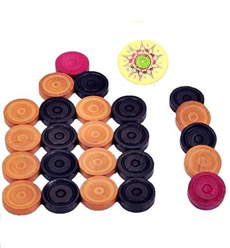 Round Pocket Carrom Board