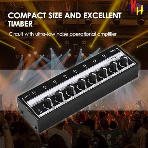 HA800 - 8 Channel Headphone Amplifier