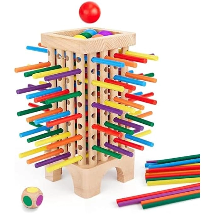 TOYBY Wooden Board Game - 12 months - 6 years