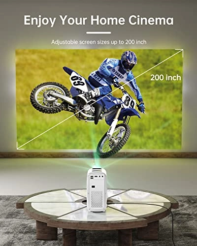 Mini Portable Projector 8500L Lumens 1920 x 1080