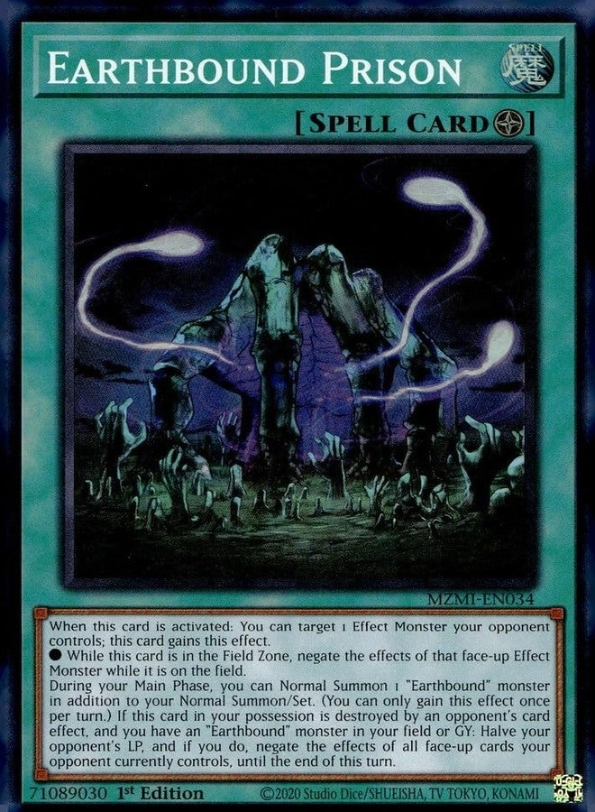 Yu-Gi-Oh! Earthbound Prison MZMI-EN034