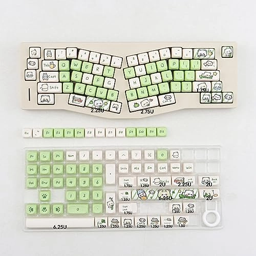 PBT Cat Keycaps Set - USB