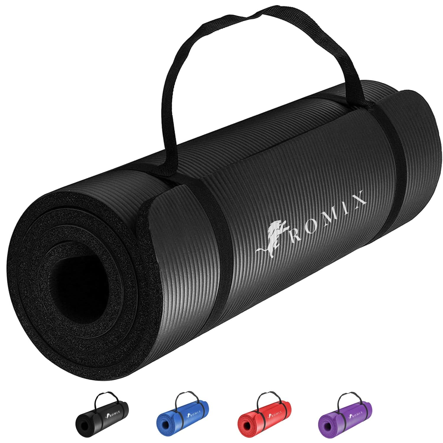 romix Yoga Mat - Nitrile Butadiene Rubber 10 MM