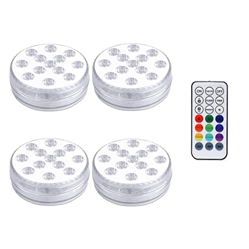 Underwater Submersible LED Lights - 13 LEDs IP68 USB Rechargeable