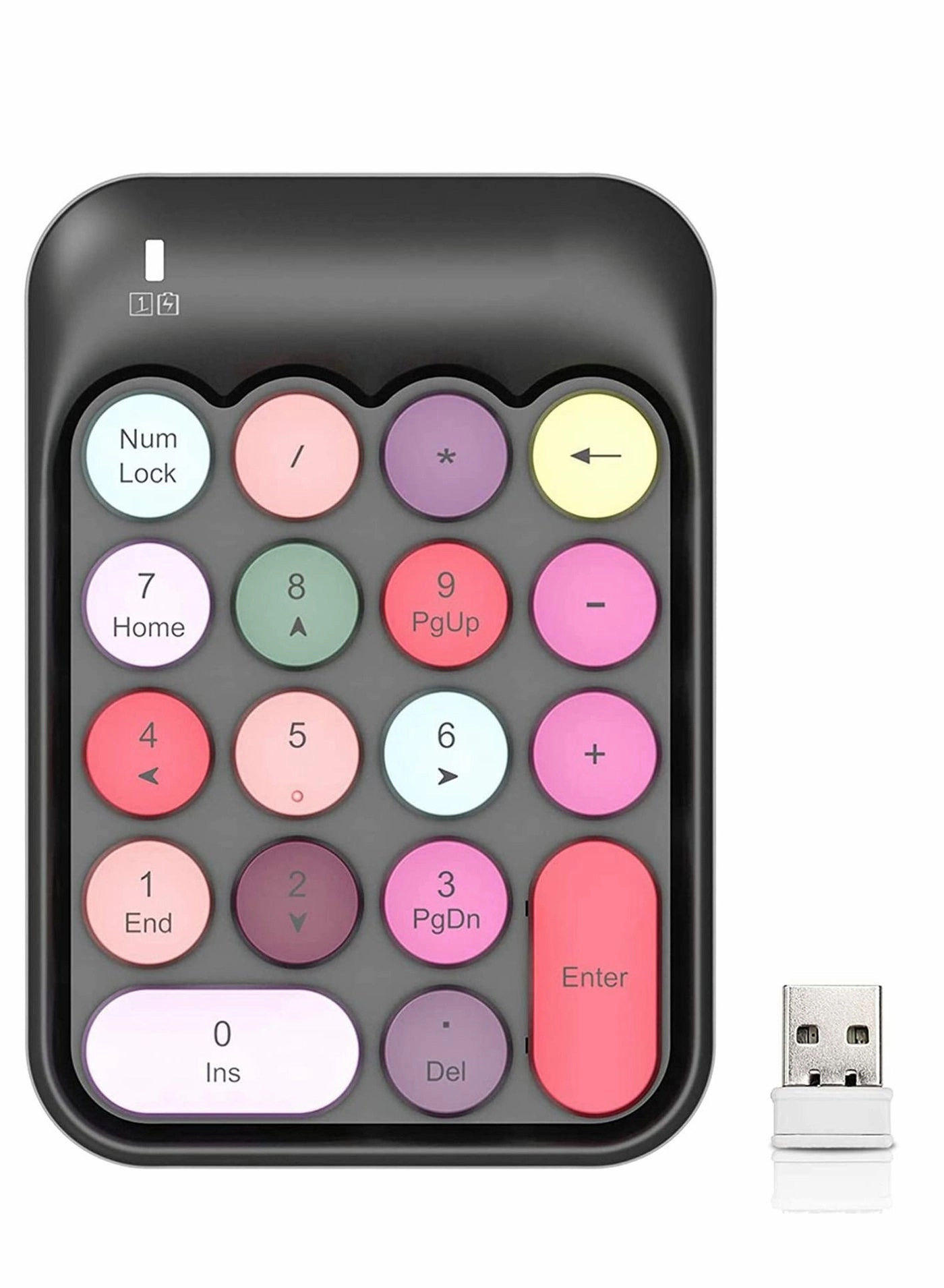 Numeric Keypad - Mechanical Wireless 18 Keys