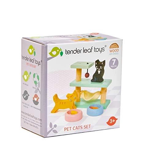 Pet Cats Set - 36 months - 8 years 5 pieces