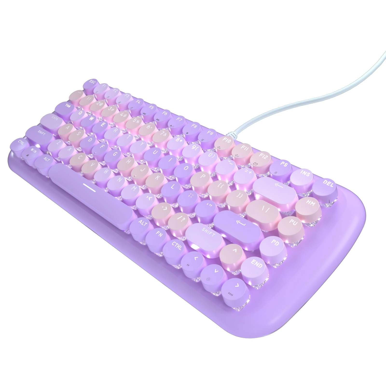 Cute Colorful Wired Mechanical Keyboard - Wired