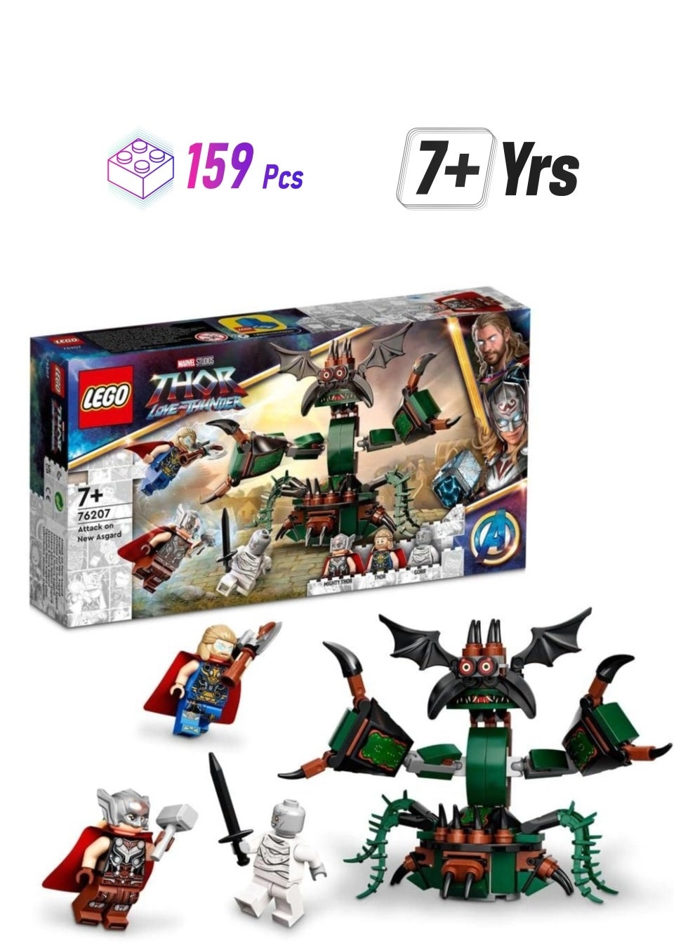 LEGO Marvel Attack on New Asgard (76207)