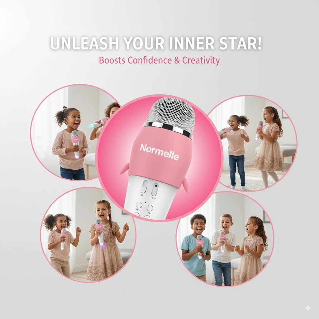 Normelle Wireless Karaoke Microphone