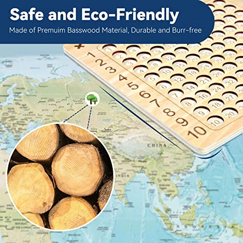 Multiplication Board - 6 - 8 years 100 pieces