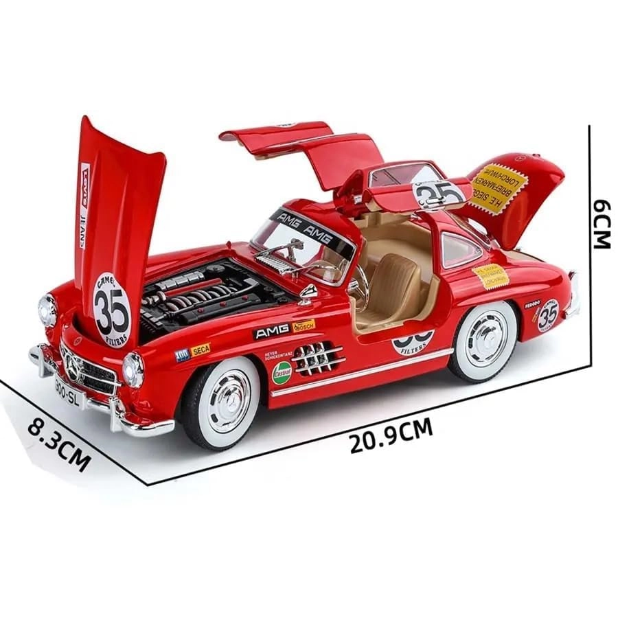 Marcedees Benz 300SL - 1:24 1 Count