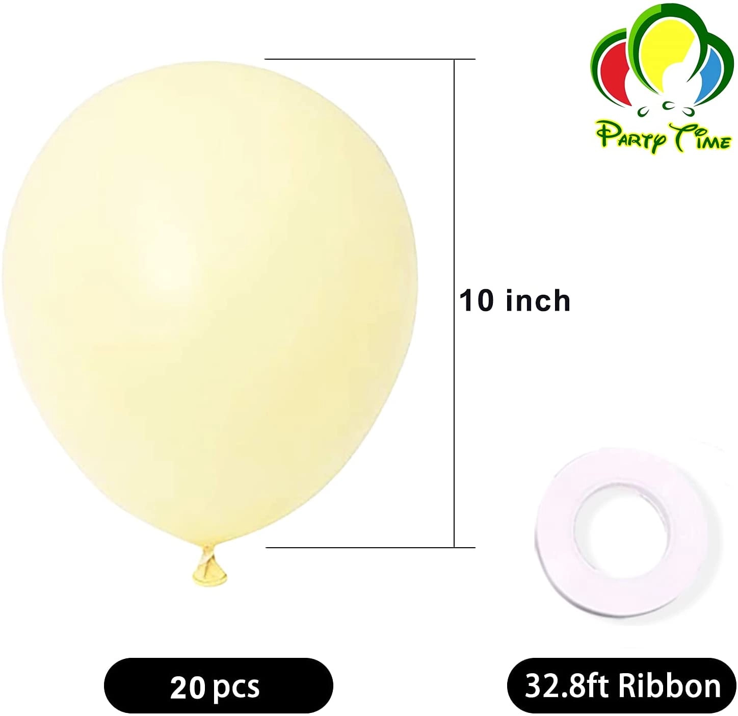 Latex Balloons - 20-Pieces Baby Shower Bridal Shower Valentine's Day Wedding Birthday