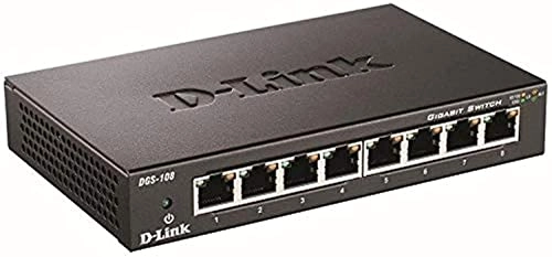 DGS-108 8-Ports