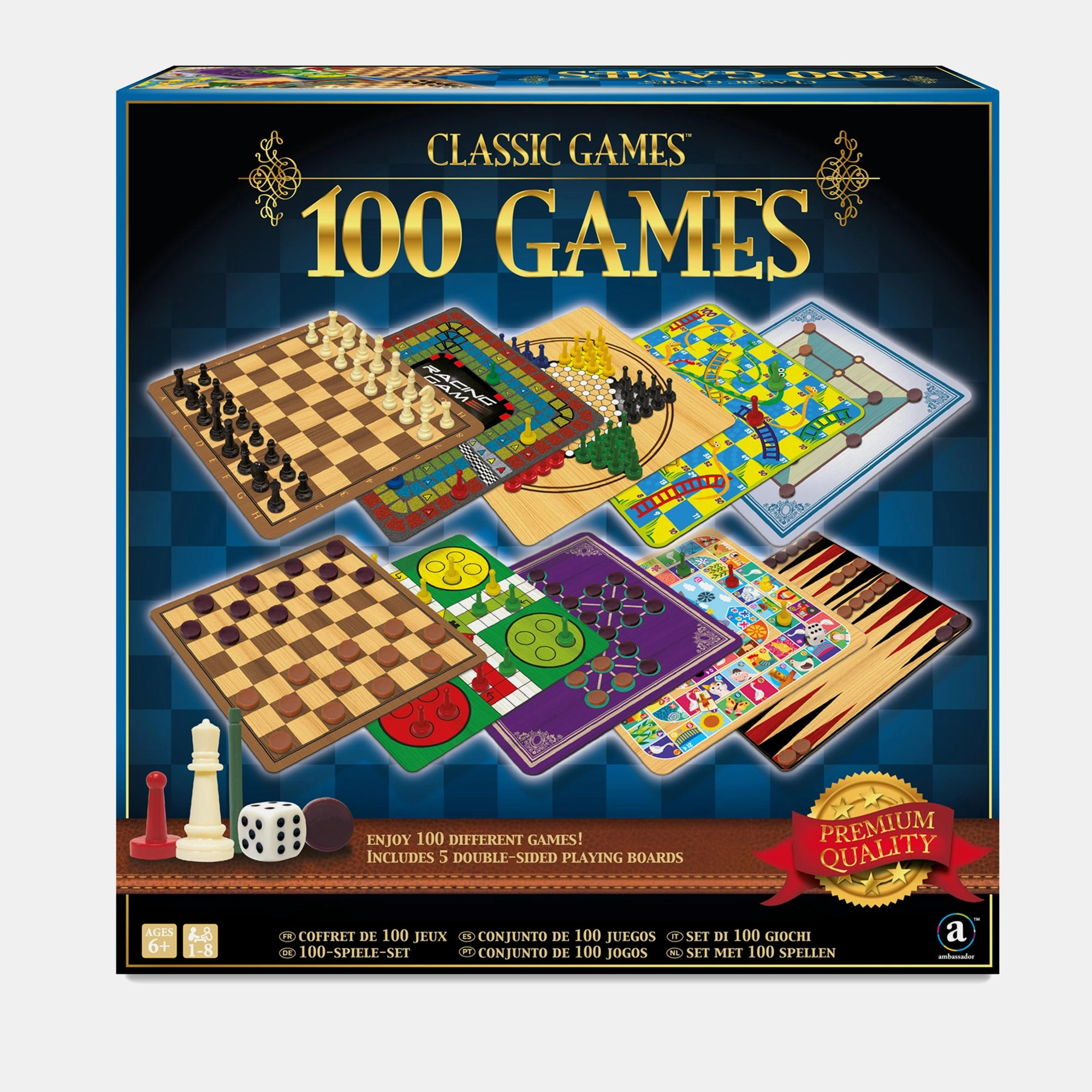Merchant Ambassador Classic 100 Game Set - Over 100 games Age 6+