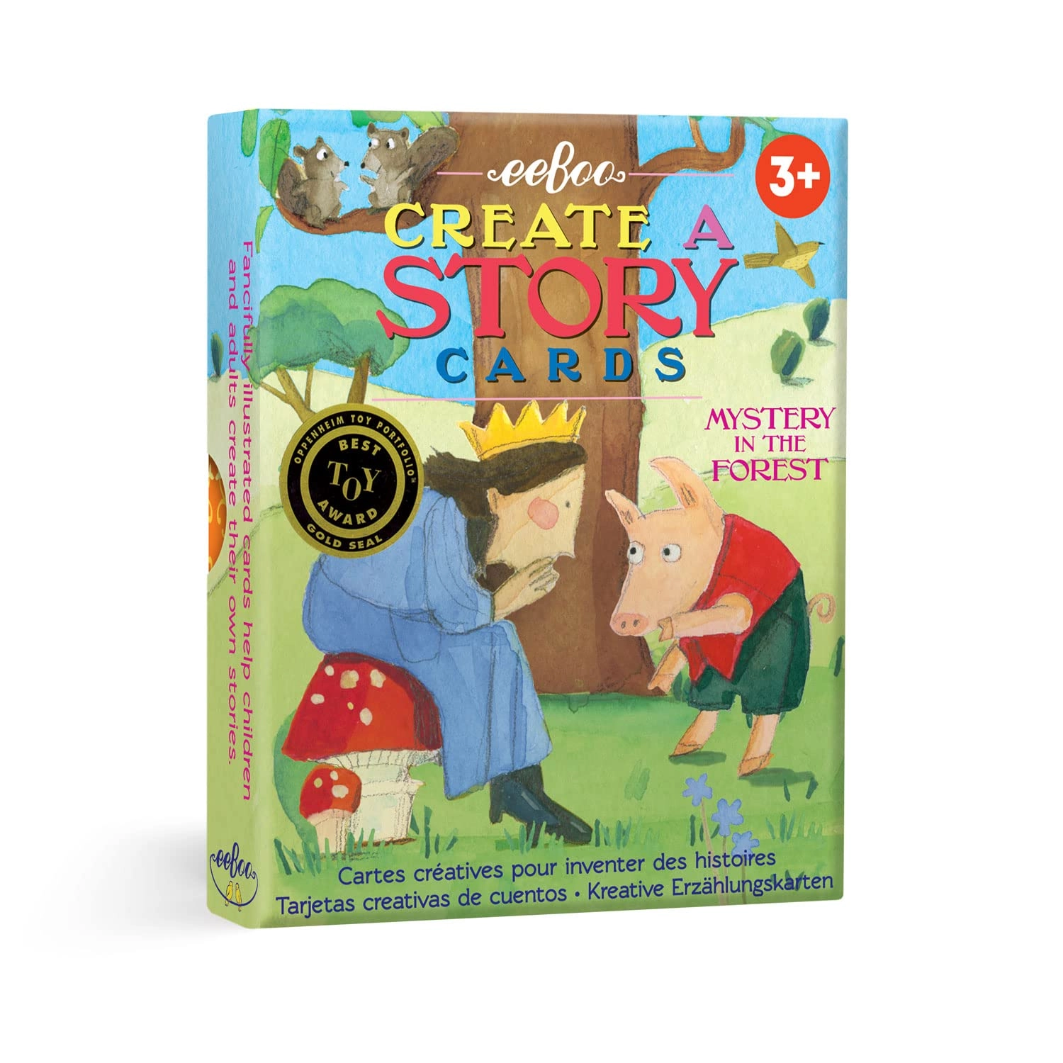 eeBoo Mystery in the Forest Create a Story - 3 years and up 36 pieces