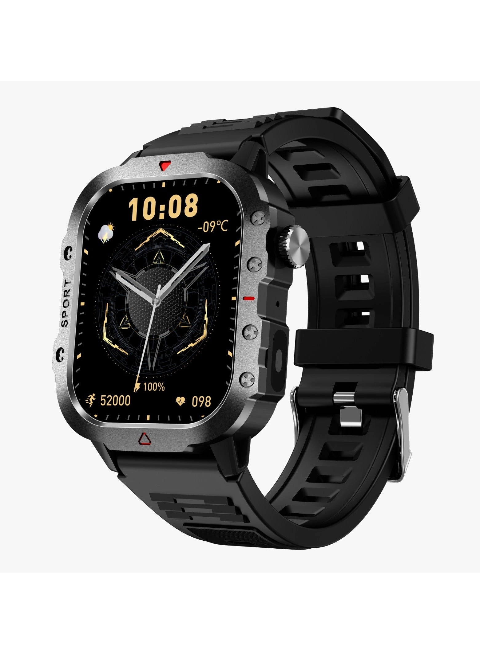 Gravix Smart Watch Zinc Alloy + ABS