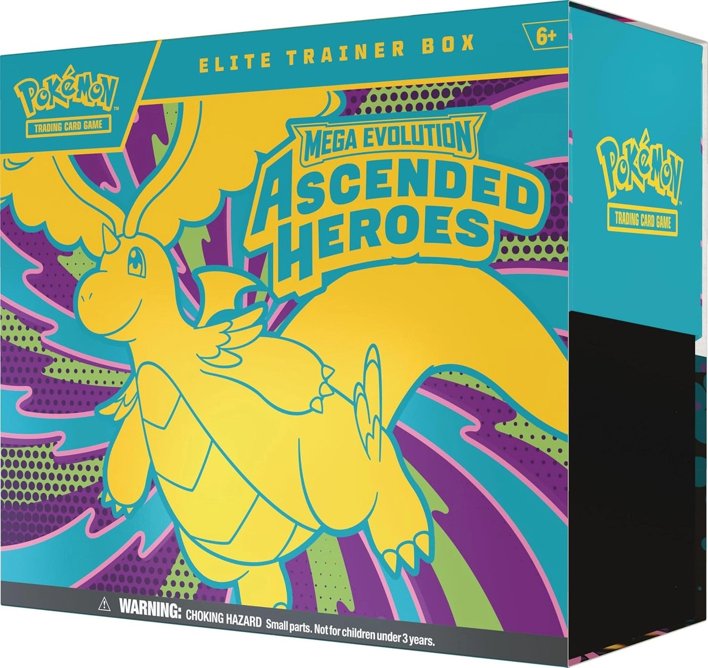 Mega Evolution Ascended Heroes Elite Trainer Box - 9 booster packs 65 card sleeves + Random 1 Piece