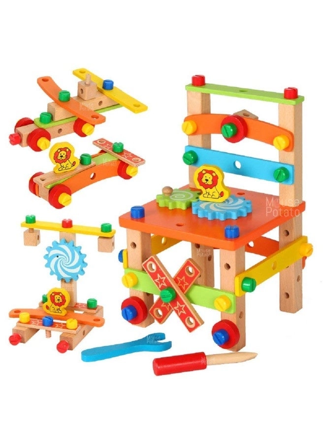 Rich Life Montessori Wooden Assembly Chair