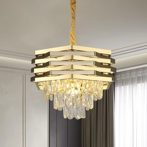 Modern Crystal Chandelier - 150 cm chain (adjustable)