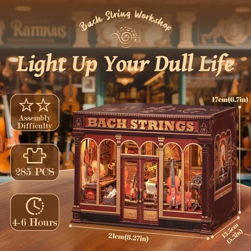 DIY Book Nook Kit - Bach Strings