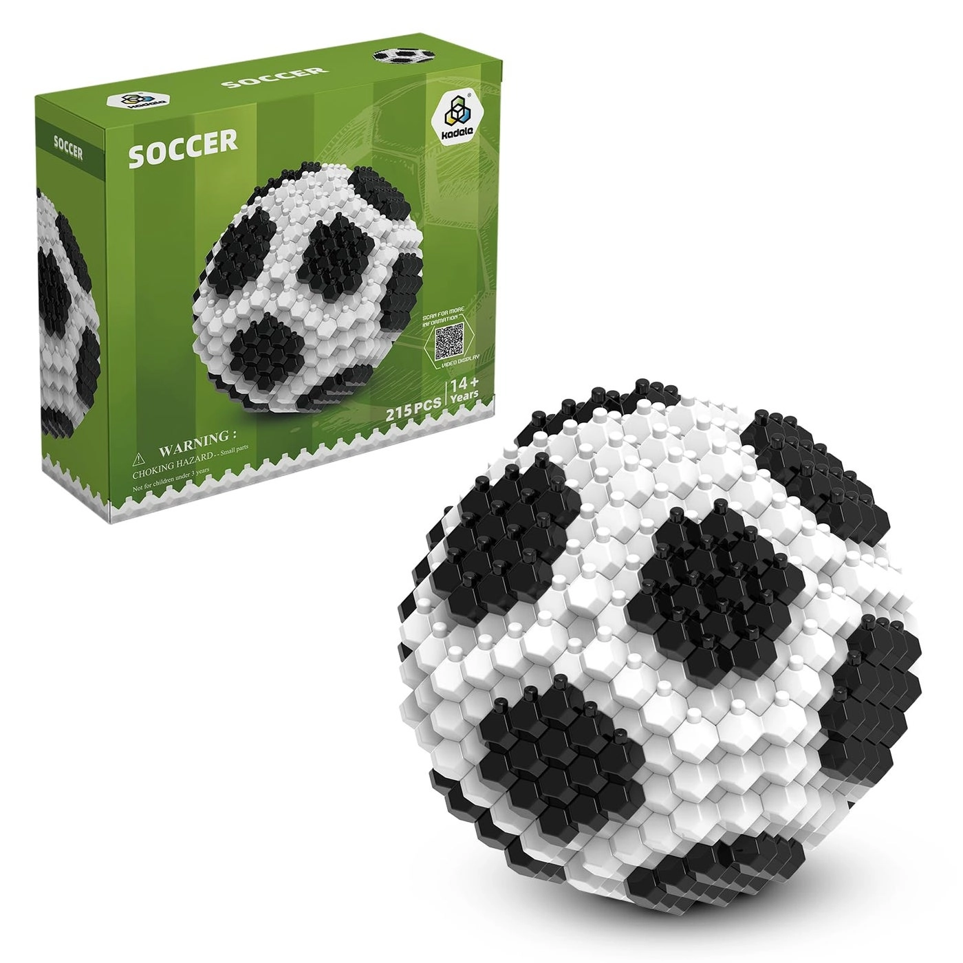 Fun Soccer Building Set - STEM Micro 3D 14+ Years
