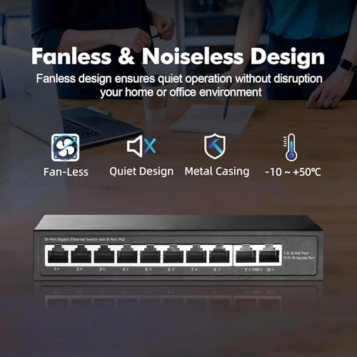 Mini 10x1G POE 10-Ports